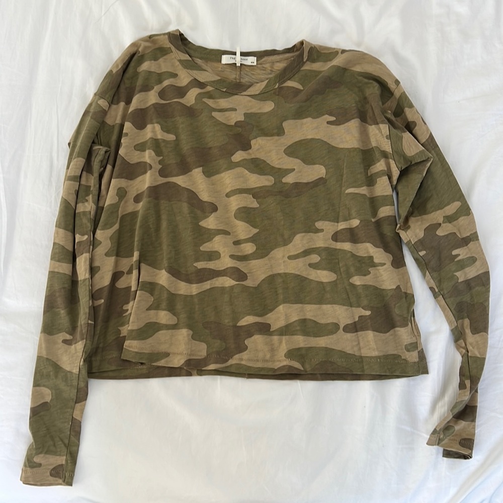 Rag & Bone Camo Shirt